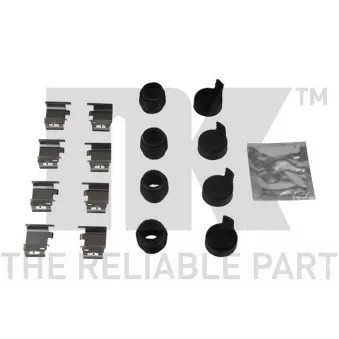 Kit d'accessoires, plaquette de frein à disque NK 79221890