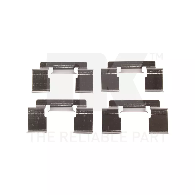 Kit d'accessoires, plaquette de frein à disque NK 7922235