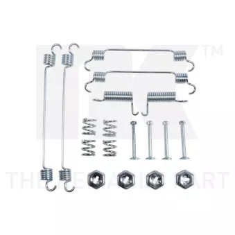 Kit d'accessoires, mâchoire de frein NK 7922737