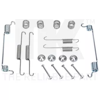 Kit d'accessoires, mâchoire de frein NK 7922741