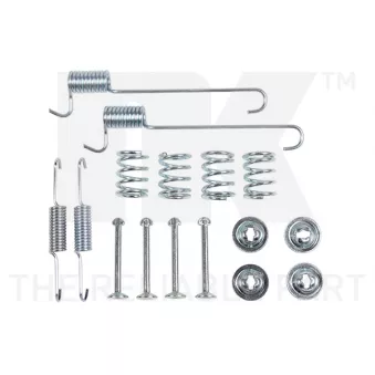 Kit d'accessoires, mâchoires de frein de stationnement NK 7922848
