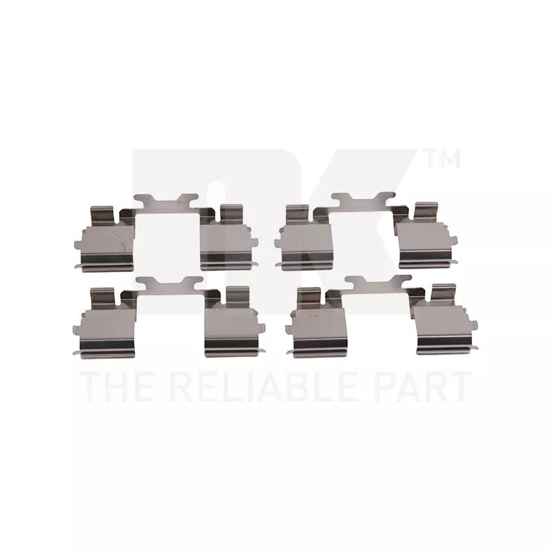 Kit d'accessoires, plaquette de frein à disque NK 79231725