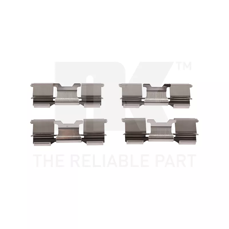 Kit d'accessoires, plaquette de frein à disque NK 79231726