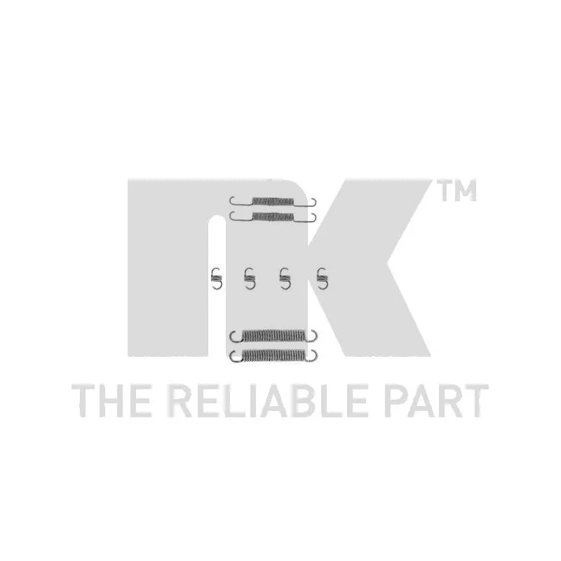 Kit d'accessoires, mâchoires de frein de stationnement NK 7923662