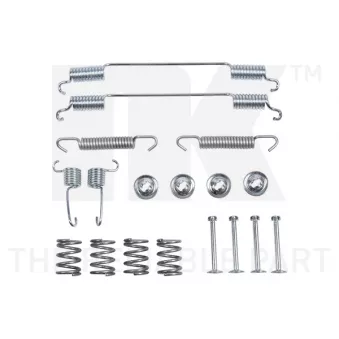 Kit d'accessoires, mâchoires de frein de stationnement NK 7923682