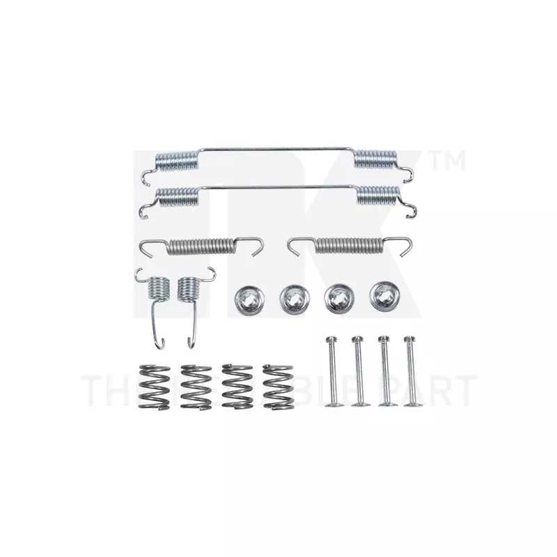 Kit d'accessoires, mâchoires de frein de stationnement NK 7923682