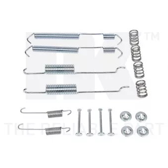 Kit d'accessoires, mâchoires de frein de stationnement NK 7923691