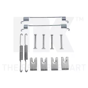 Kit d'accessoires, mâchoire de frein NK 7923789