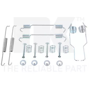 Kit d'accessoires, mâchoire de frein NK 7923804