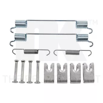Kit d'accessoires, mâchoire de frein NK 7923883