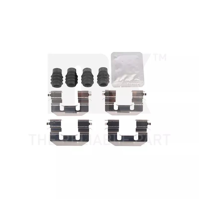Kit d'accessoires, plaquette de frein à disque NK 7923971