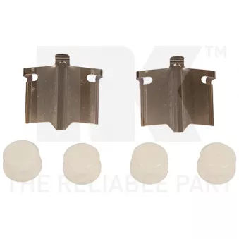 Kit d'accessoires, plaquette de frein à disque NK 7925084