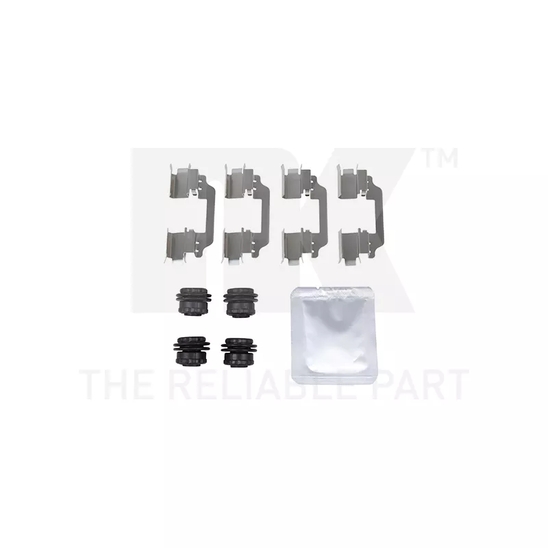 Kit d'accessoires, plaquette de frein à disque NK 7925123