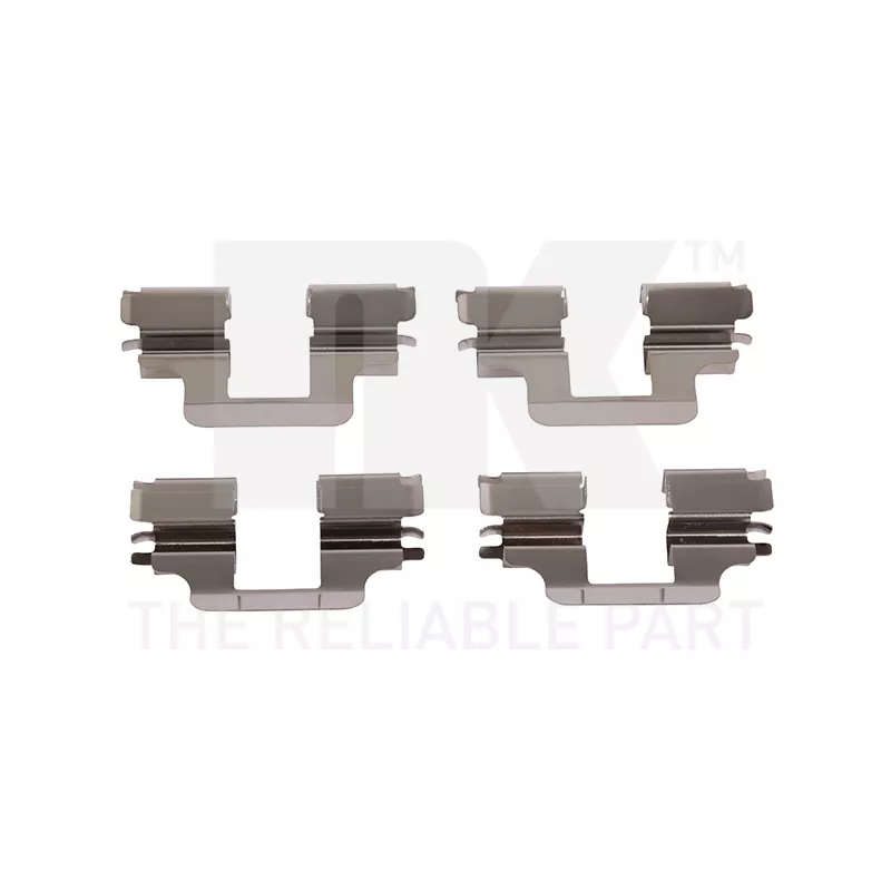 Kit d'accessoires, plaquette de frein à disque NK 79251731