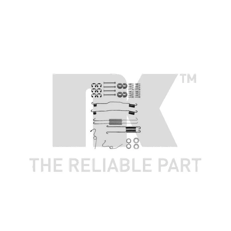 Kit d'accessoires, mâchoire de frein NK 7925624