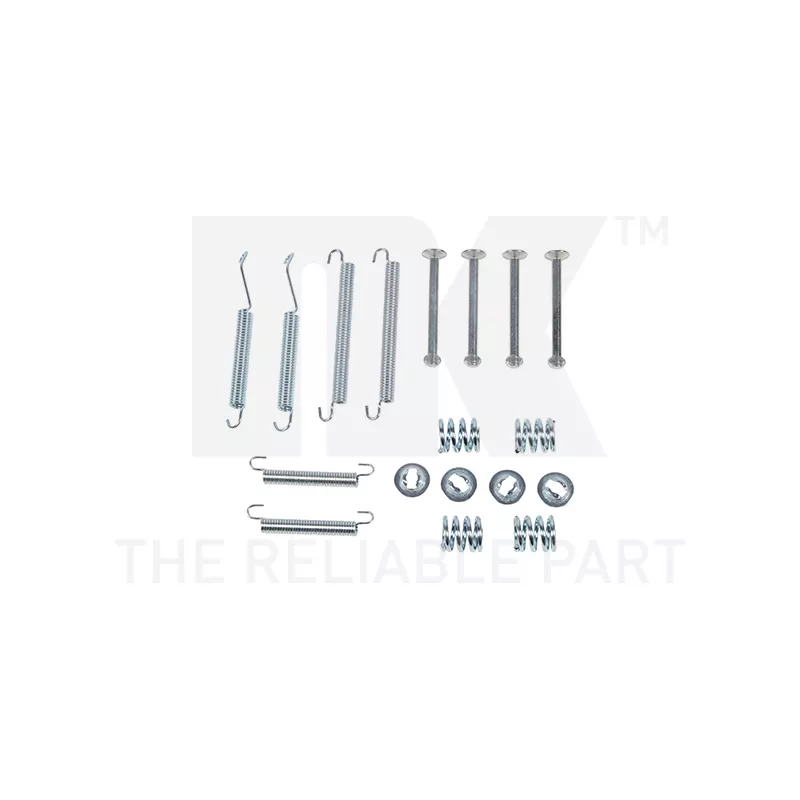 Kit d'accessoires, mâchoires de frein de stationnement NK 7925713