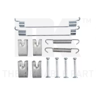 Kit d'accessoires, mâchoires de frein de stationnement NK 7925794