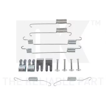 Kit d'accessoires, mâchoire de frein NK 7925987