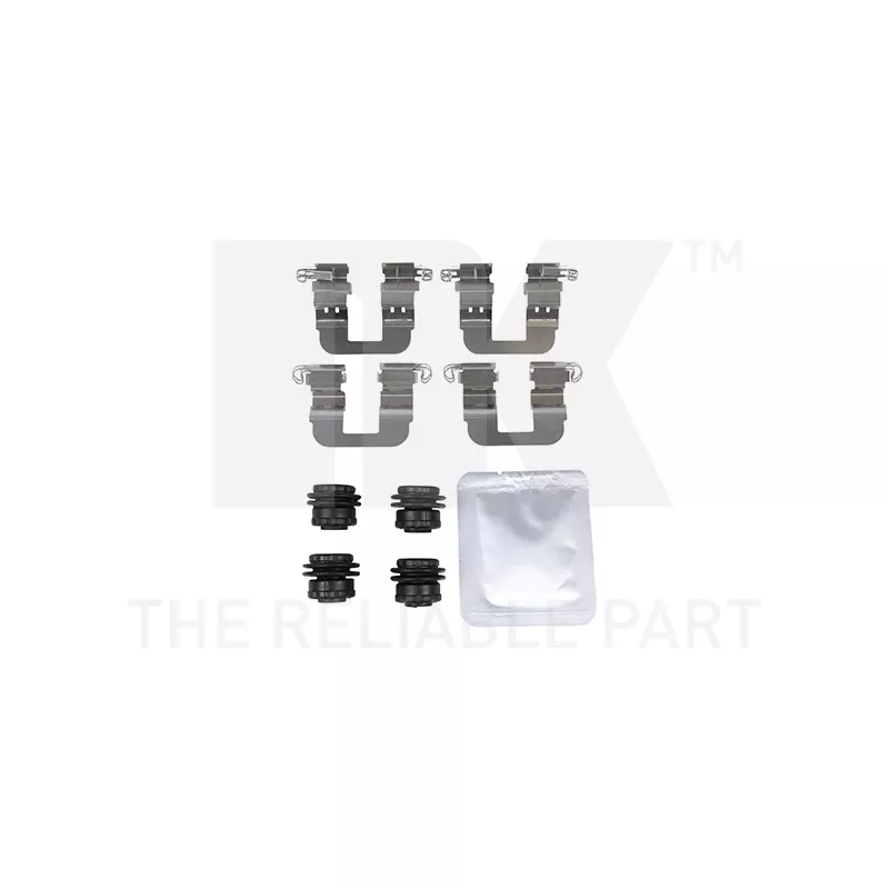 Kit d'accessoires, plaquette de frein à disque NK 7926119
