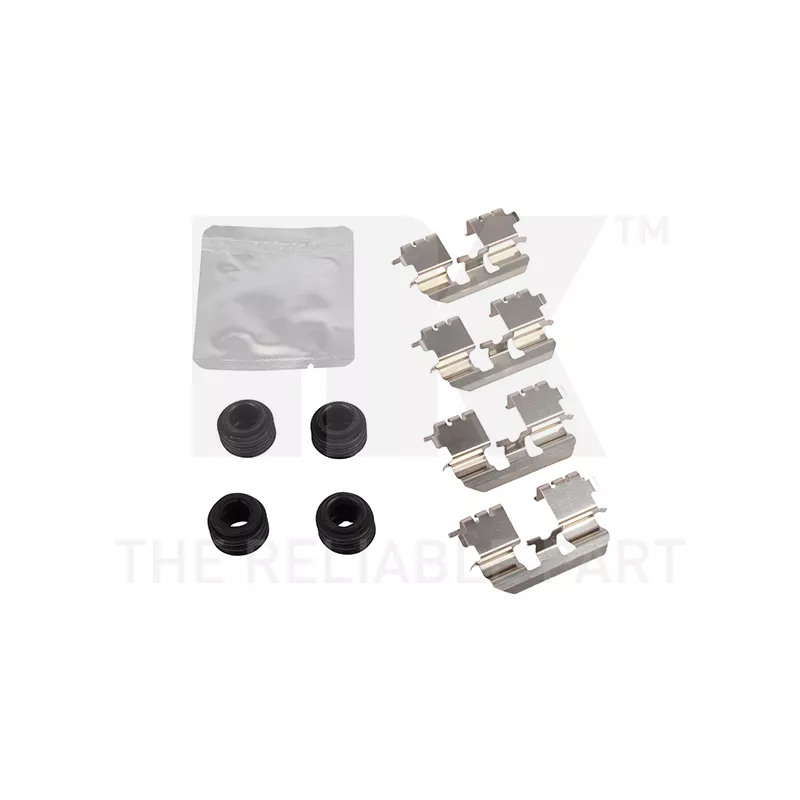 Kit d'accessoires, plaquette de frein à disque NK 79261810
