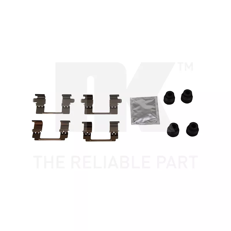 Kit d'accessoires, plaquette de frein à disque NK 79261840