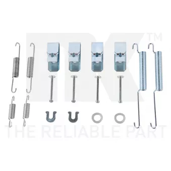 Kit d'accessoires, mâchoire de frein NK 7926654