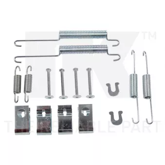 Kit d'accessoires, mâchoire de frein NK 7926668