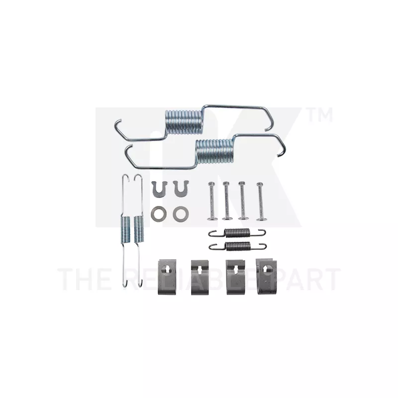 Kit d'accessoires, mâchoires de frein de stationnement NK 7926743