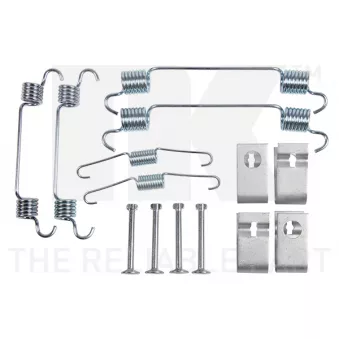 Kit d'accessoires, mâchoires de frein de stationnement NK 7926833