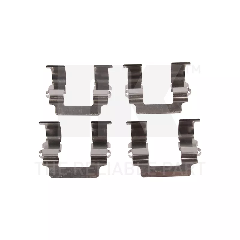 Kit d'accessoires, plaquette de frein à disque NK 7930161