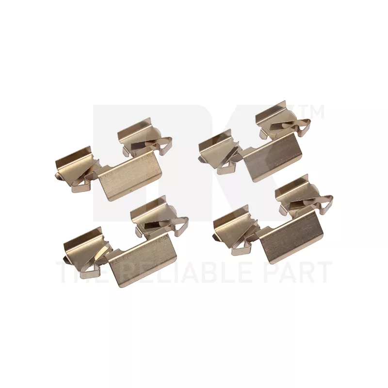 Kit d'accessoires, plaquette de frein à disque NK 79301714