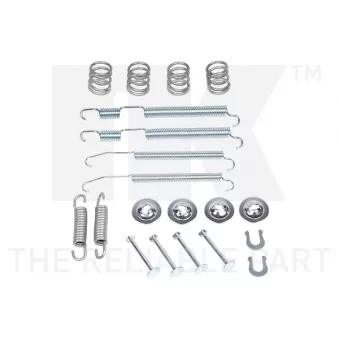Kit d'accessoires, mâchoires de frein de stationnement NK 7930760