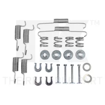 Kit d'accessoires, mâchoires de frein de stationnement NK 7930788