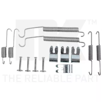 Kit d'accessoires, mâchoire de frein NK 7930891