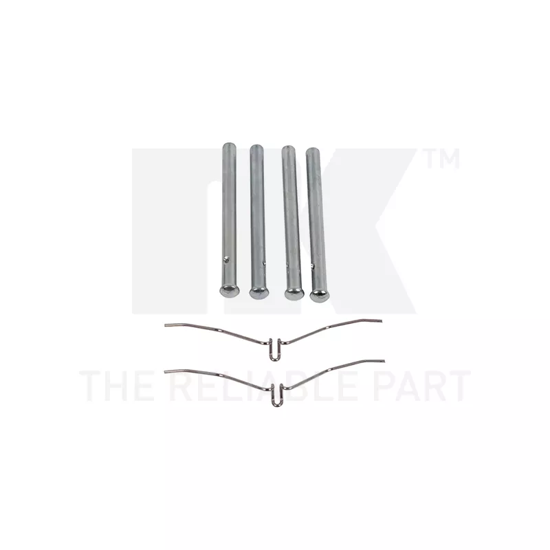 Kit d'accessoires, plaquette de frein à disque NK 7932061
