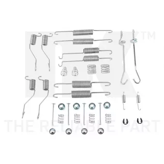Kit d'accessoires, mâchoire de frein NK 79321000