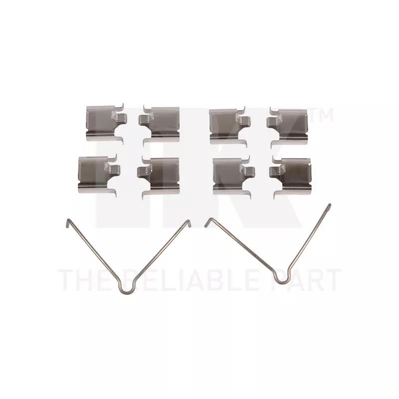Kit d'accessoires, plaquette de frein à disque NK 7932166