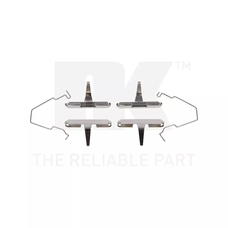 Kit d'accessoires, plaquette de frein à disque NK 7932270