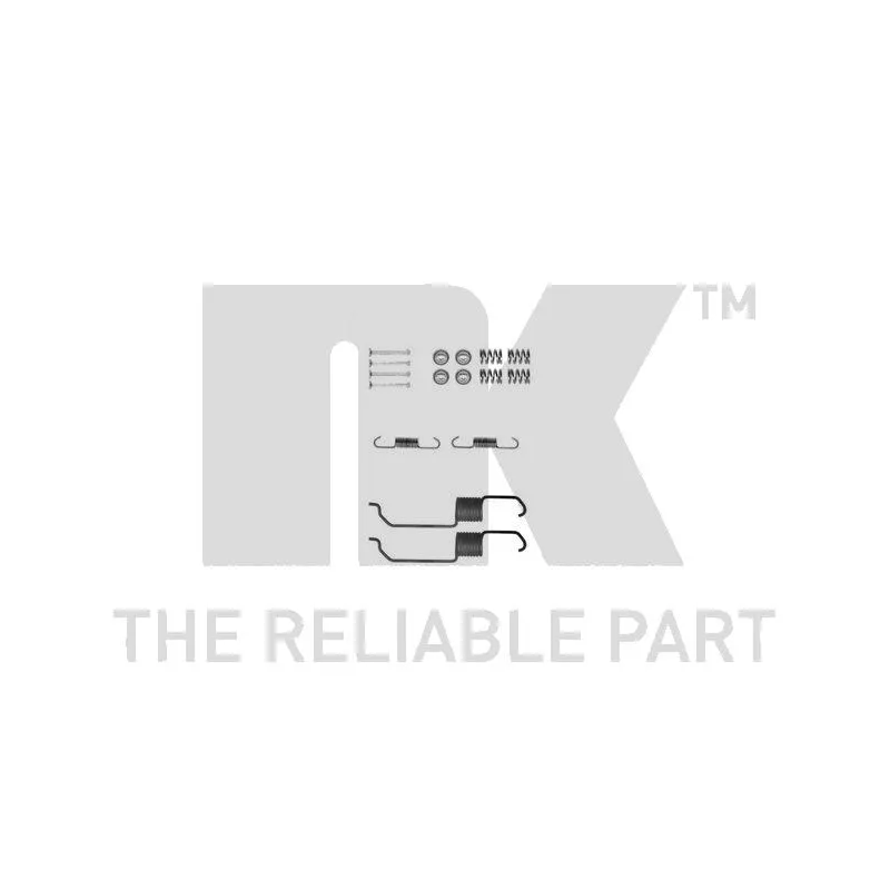 Kit d'accessoires, mâchoire de frein NK 7932825
