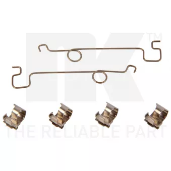 Kit d'accessoires, plaquette de frein à disque NK 7932994