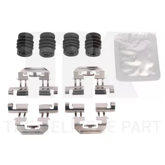 Kit d'accessoires, plaquette de frein à disque NK 7932995