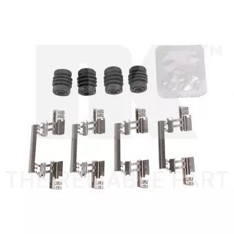 Kit d'accessoires, plaquette de frein à disque NK 7932996