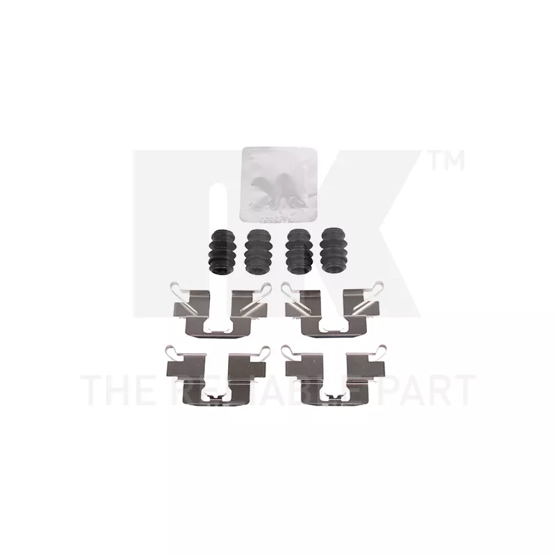 Kit d'accessoires, plaquette de frein à disque NK 7932997