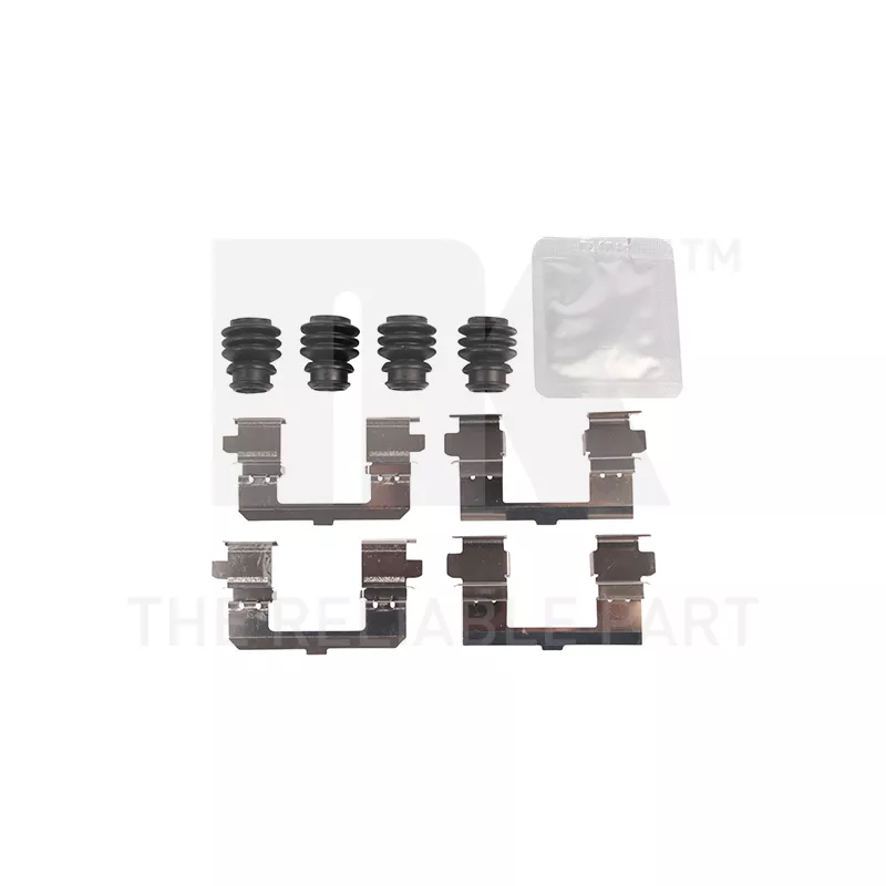 Kit d'accessoires, plaquette de frein à disque NK 7932998