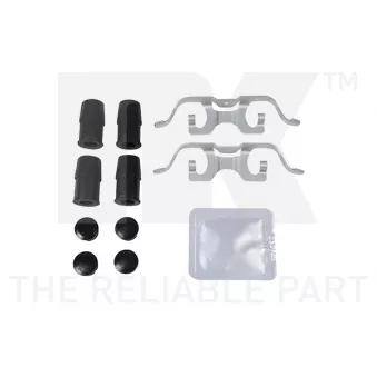 Kit d'accessoires, plaquette de frein à disque NK 7933153