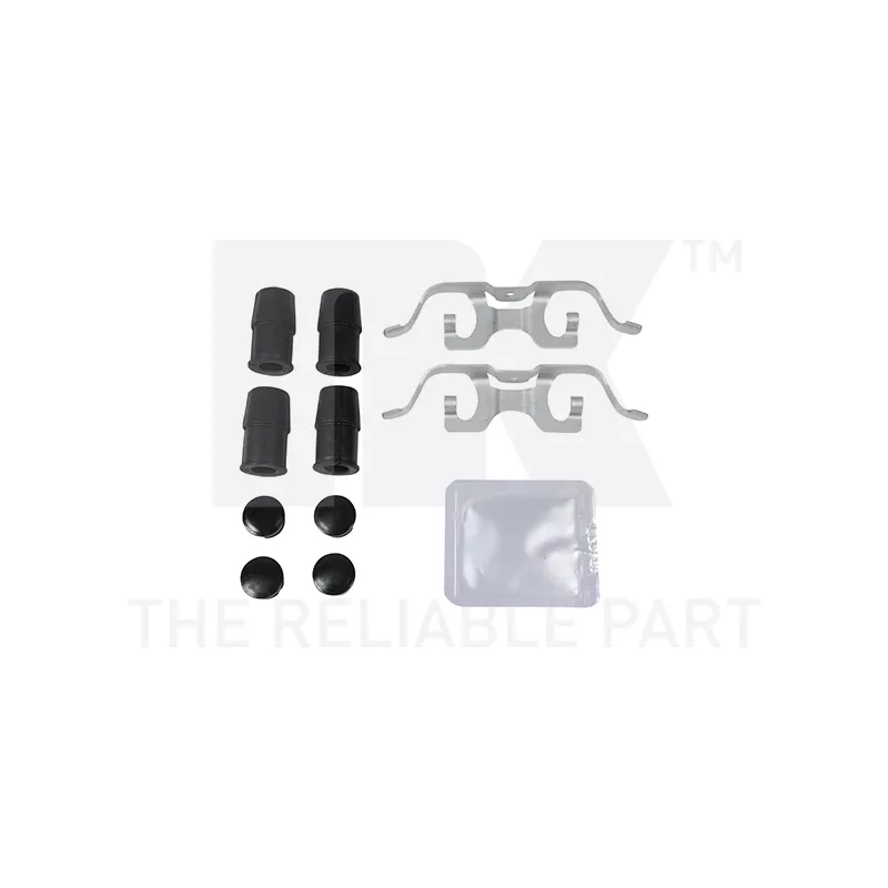 Kit d'accessoires, plaquette de frein à disque NK 7933153