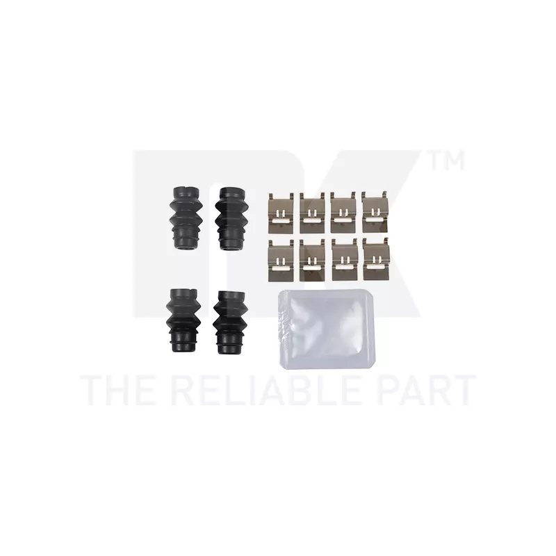 Kit d'accessoires, plaquette de frein à disque NK 7933155