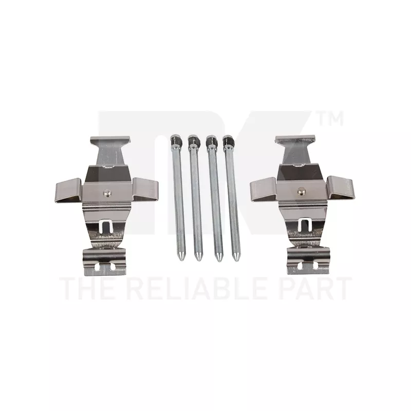 Kit d'accessoires, plaquette de frein à disque NK 79331786