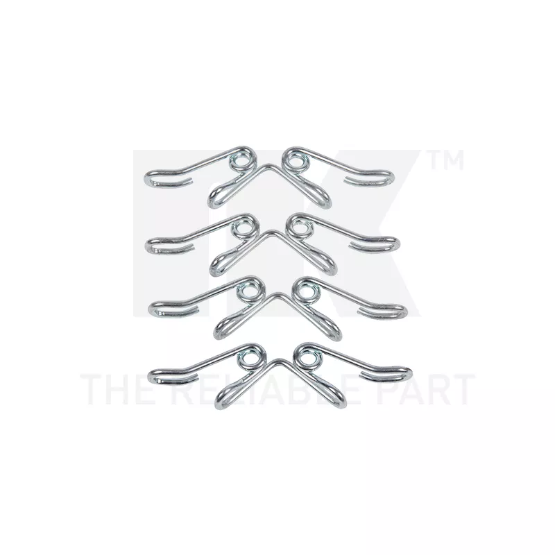 Kit d'accessoires, plaquette de frein à disque NK 7933220