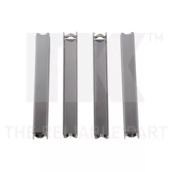 Kit d'accessoires, plaquette de frein à disque NK 7933228